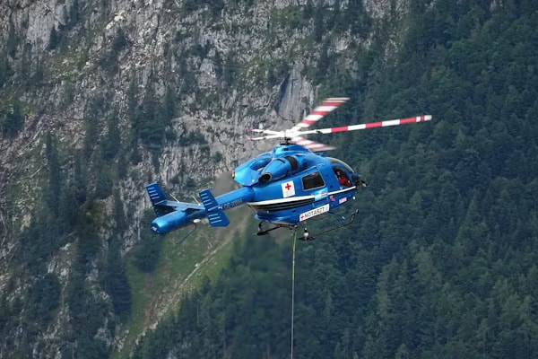 Chartered Helicopter over the Himalayan Peaks