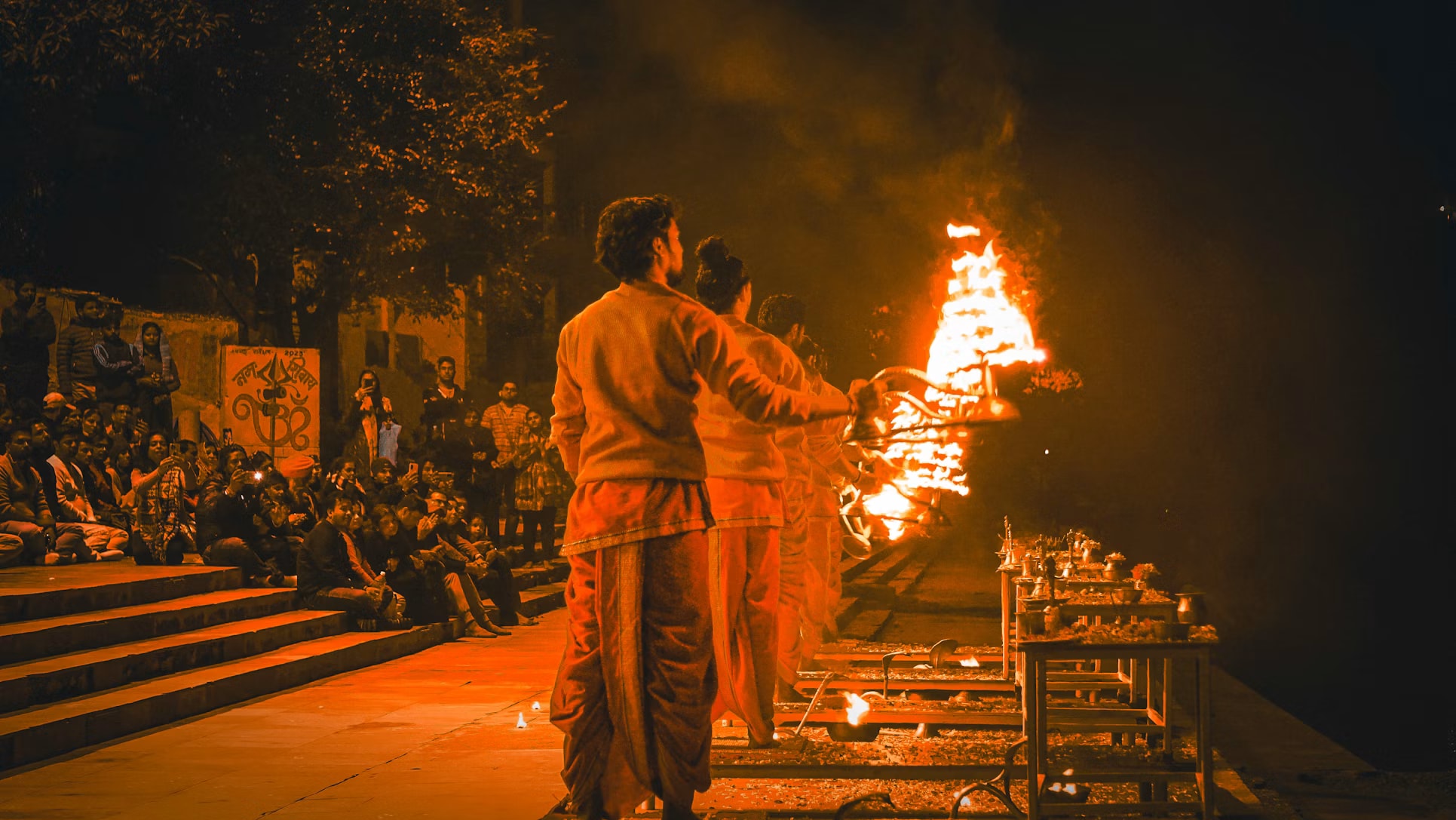 Varanasi Ghats Ganga Aarti